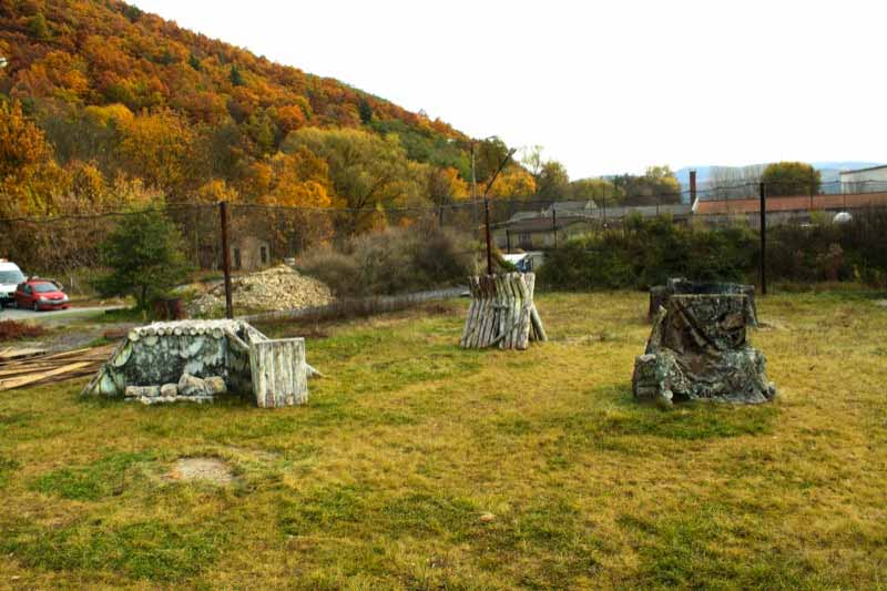 Paintball Outdoor: Blick auf das Szenario - Outdoorfeld - Teil 5